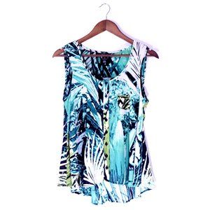 Style & Co Natured-Inspired Sleeveless Button Down